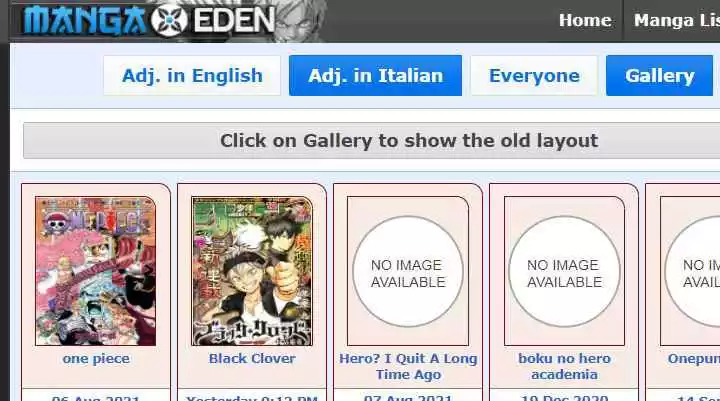 MangaEden is an Alternative of Mangaowl